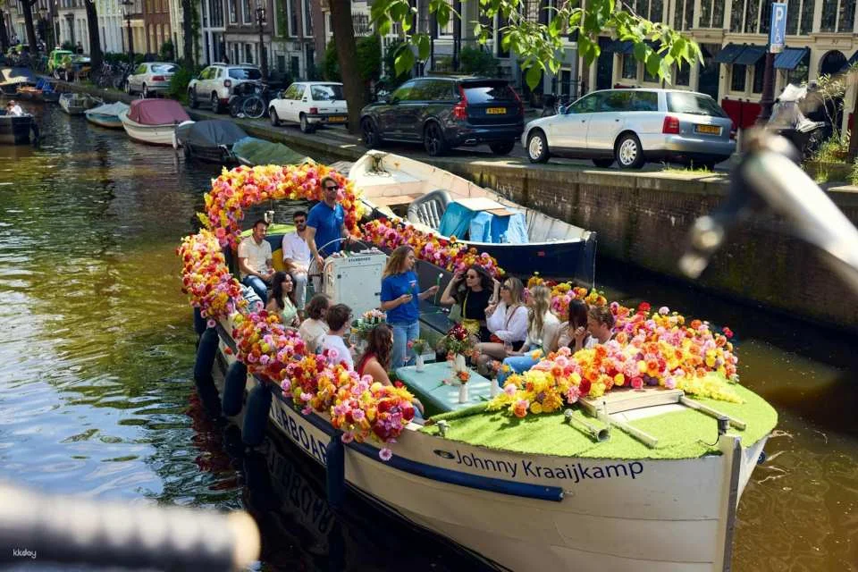 Amsterdam Flower Boat Canal Cruise Ticket | Netherlands