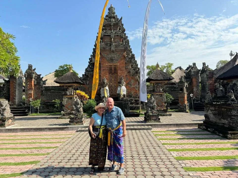 Bali Batik Workshop, Batuan temple & Waterfall Tour | Private Tour