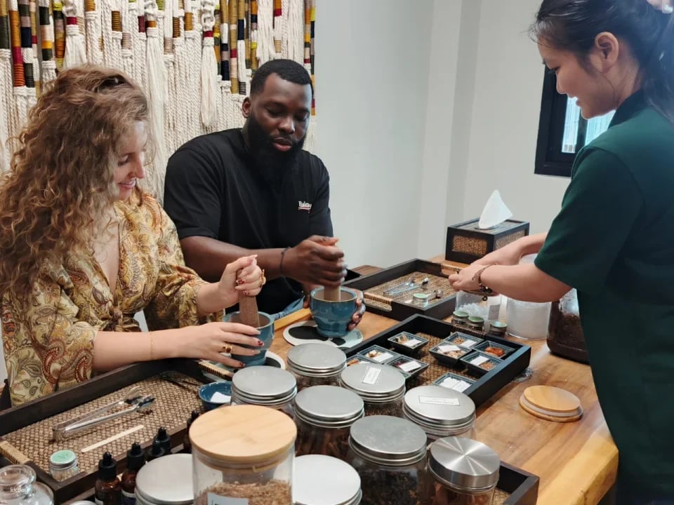 Chiang Mai DIY Thai Herbal Workshop: Tea, Inhaler & Massage Ball by Uri Herbs | Thailand