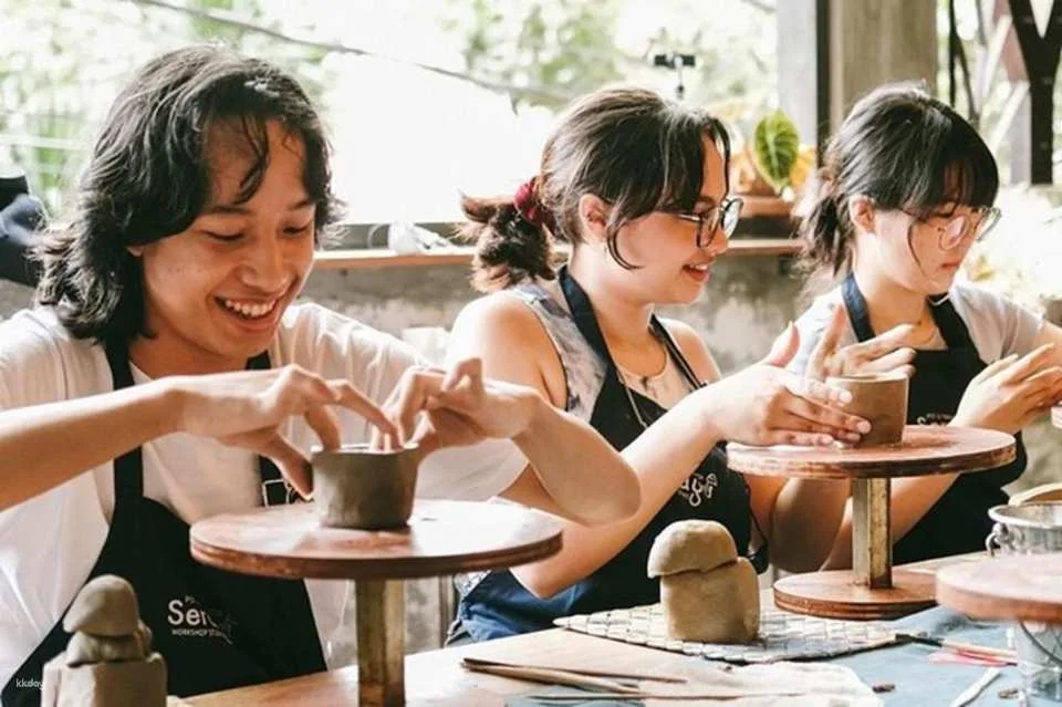 Bali Ubud Pottery Making Experience | Beginner-Friendly Hands-On Clay Workshop with Local Artisan | Departure from Bali