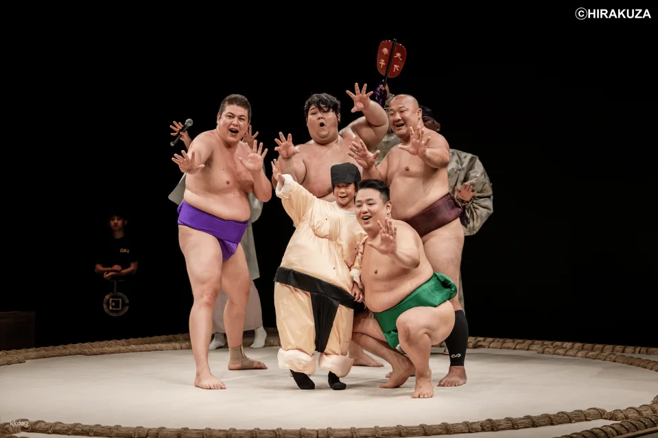Tokyo Ginza Hirakuza Sumo Restaurant SUMO Show | Seat Ticket + Kaiseki Meal