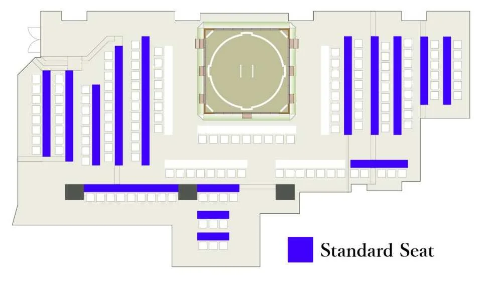 Tokyo Ginza Hirakuza Sumo Restaurant SUMO Show | Seat Ticket + Kaiseki Meal