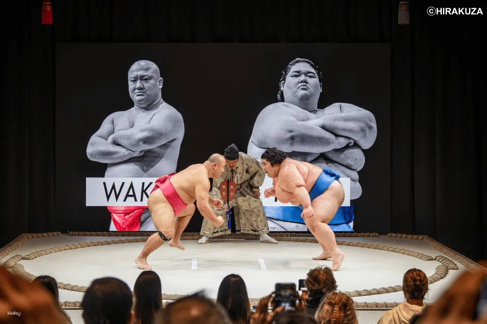 Osaka Sumo Culture Experience | THE SUMO HALL Hirakuza Osaka Sumo Show Tickets