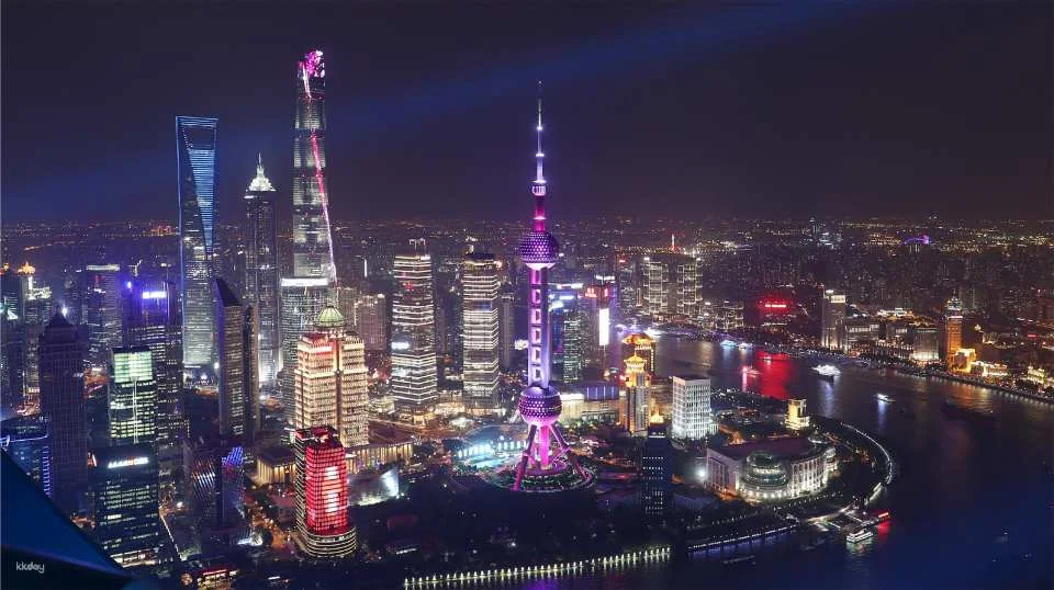 Shanghai Skywalk Observation Deck -- Oriental Pearl Tower Observation Deck + Shanghai Urban Development History Photo Gallery