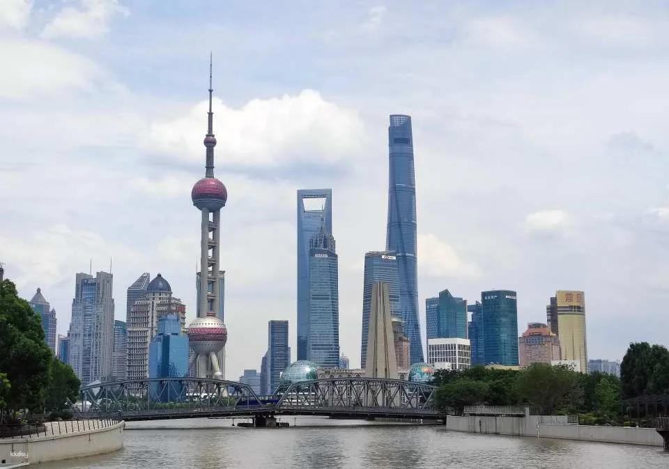 Shanghai Skywalk Observation Deck -- Oriental Pearl Tower Observation Deck + Shanghai Urban Development History Photo Gallery