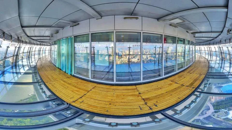 Shanghai Skywalk Observation Deck -- Oriental Pearl Tower Observation Deck + Shanghai Urban Development History Photo Gallery