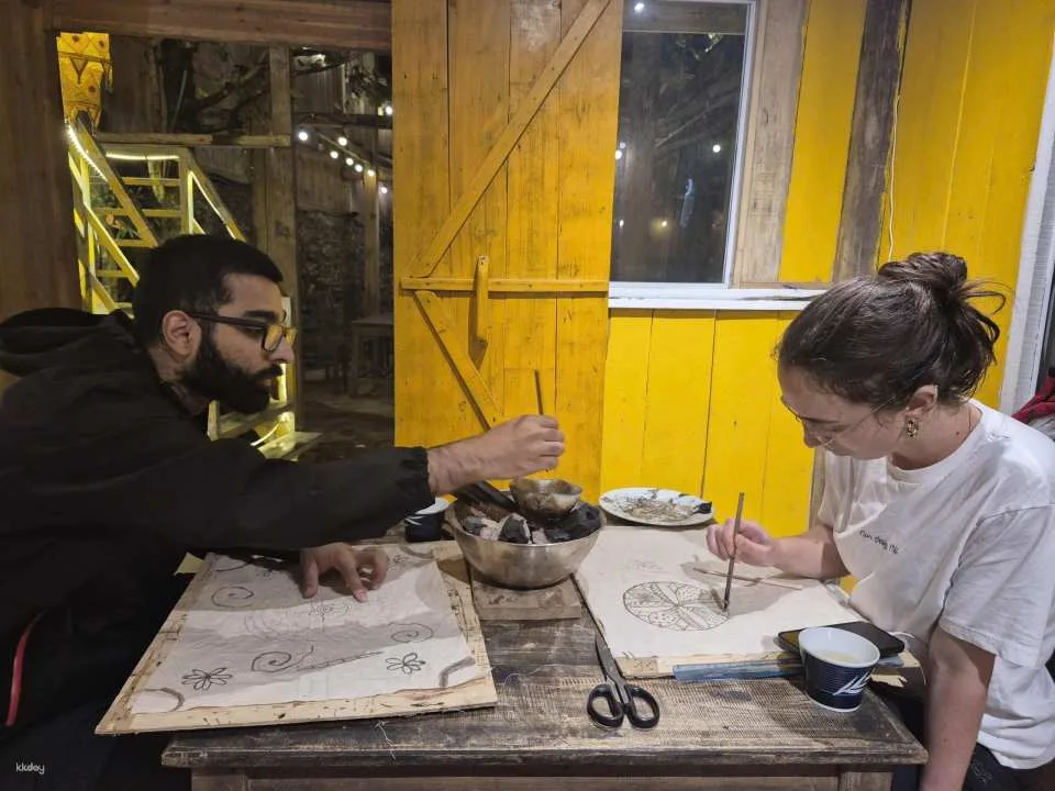Batik Painting Workshop in Ta Van Village