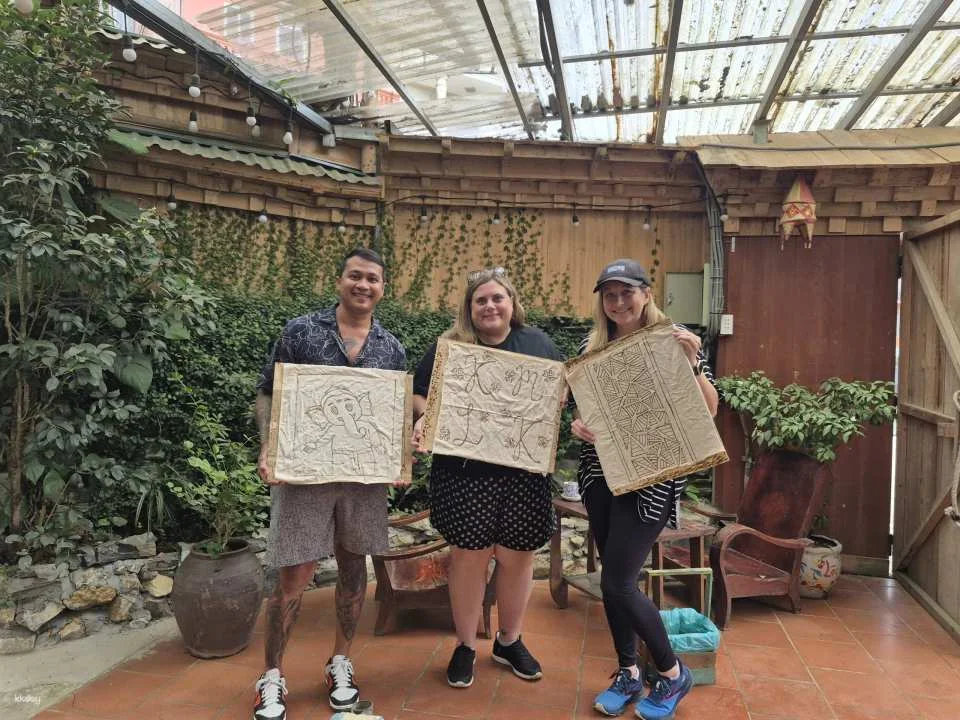 Batik Painting Workshop in Ta Van Village