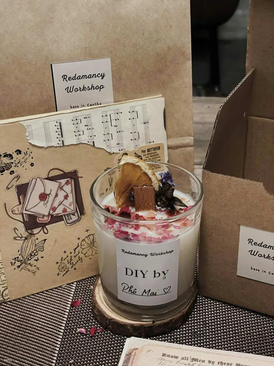 Can Tho | Scented Candle Making Workshop in Mekong Delta with Instruction