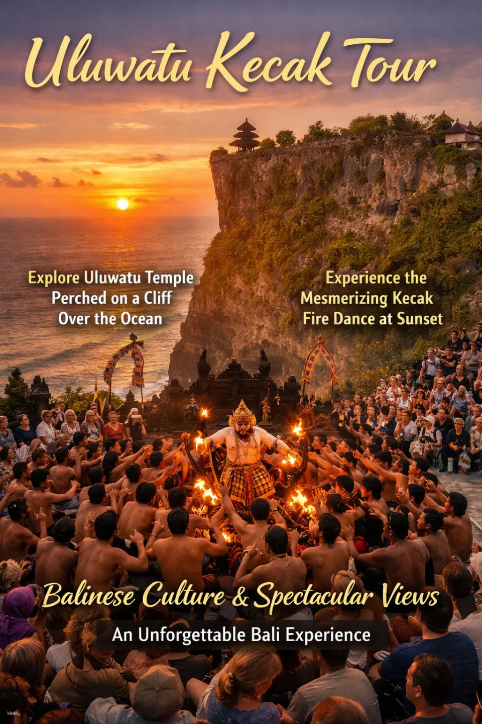 Bali: Uluwatu Kecak Fire Dance Show Experience