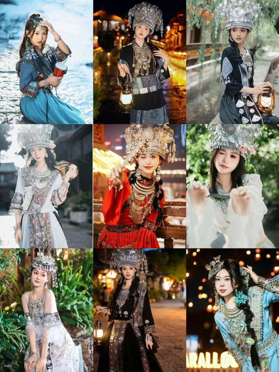Hanfu rental + professional photography experience in Hongyadong, Chongqing