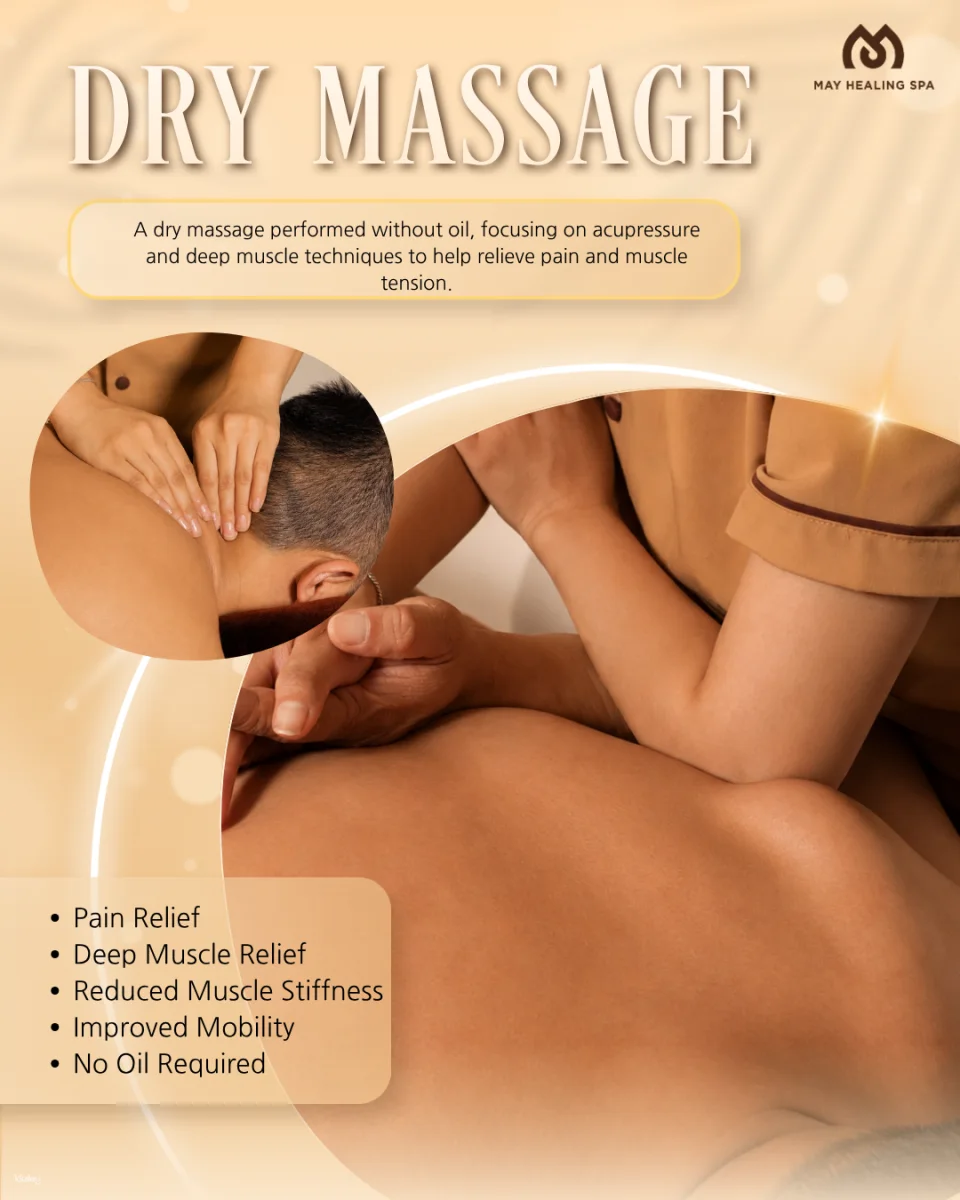 Da Nang Dry Massage Experience | Private Room + Oil-Free Deep Tissue Therapy