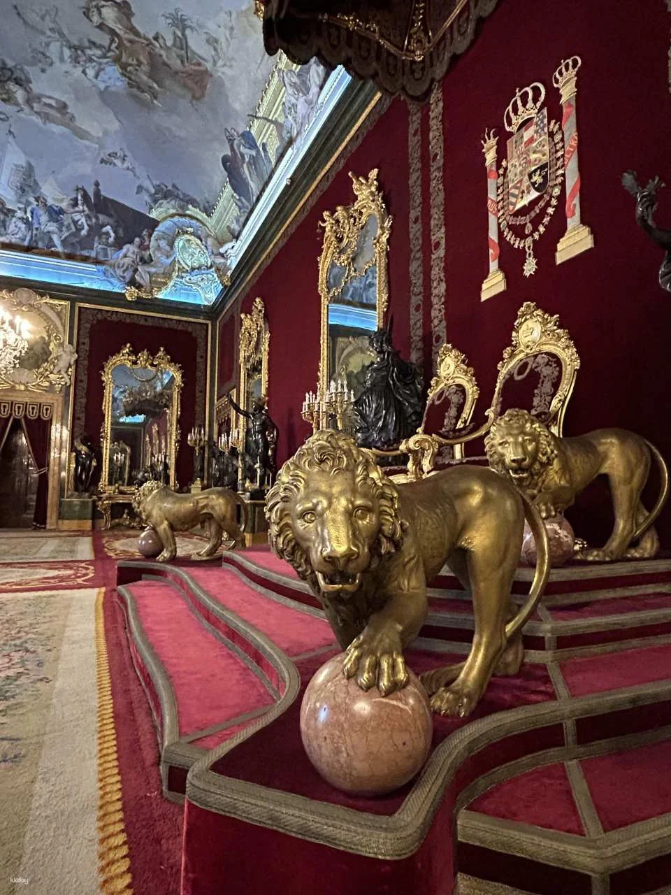 Royal Palace of Madrid on a guided tour