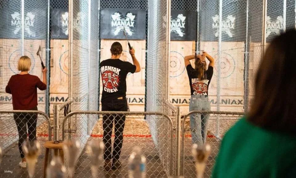 Maniax Axe Throwing 1 Hour Experience | Queensland
