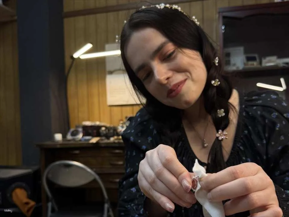 [Gindendo] Tokyo Asakusa Traditional Silversmithing Craft Experience | DIY Gold Ring and Spoon Making