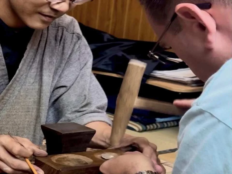 [Gindendo] Tokyo Asakusa Traditional Silversmithing Craft Experience | DIY Gold Ring and Spoon Making