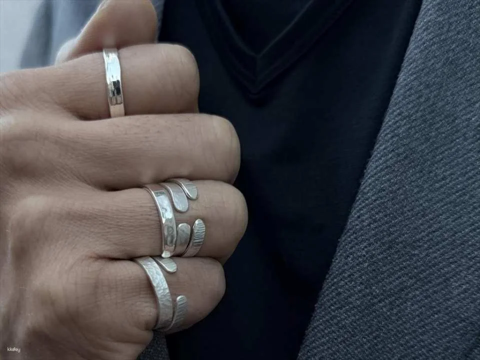 [Gindendo] Tokyo Asakusa Traditional Silversmithing Craft Experience | DIY Gold Ring and Spoon Making