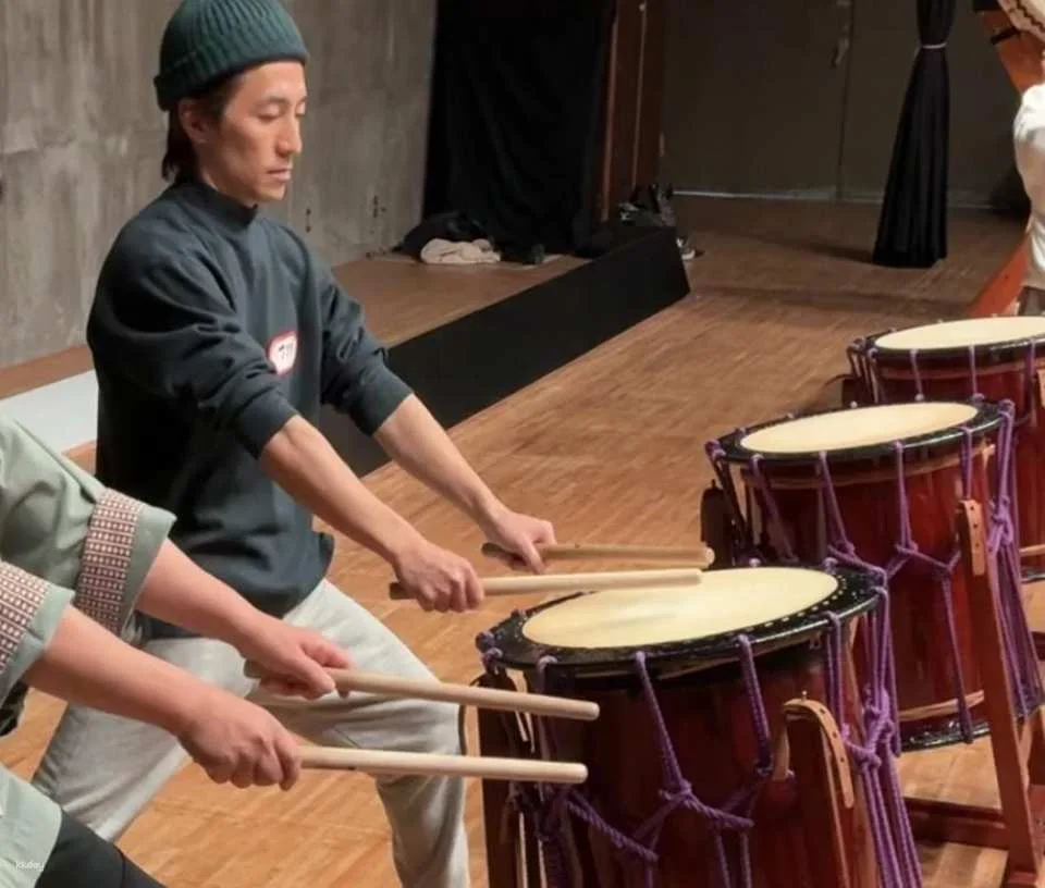 [Japanese Traditional Music Experience] Taiko Drumming (Liberte) - Introductory Taiko Drumming Course by Omura and Odawara