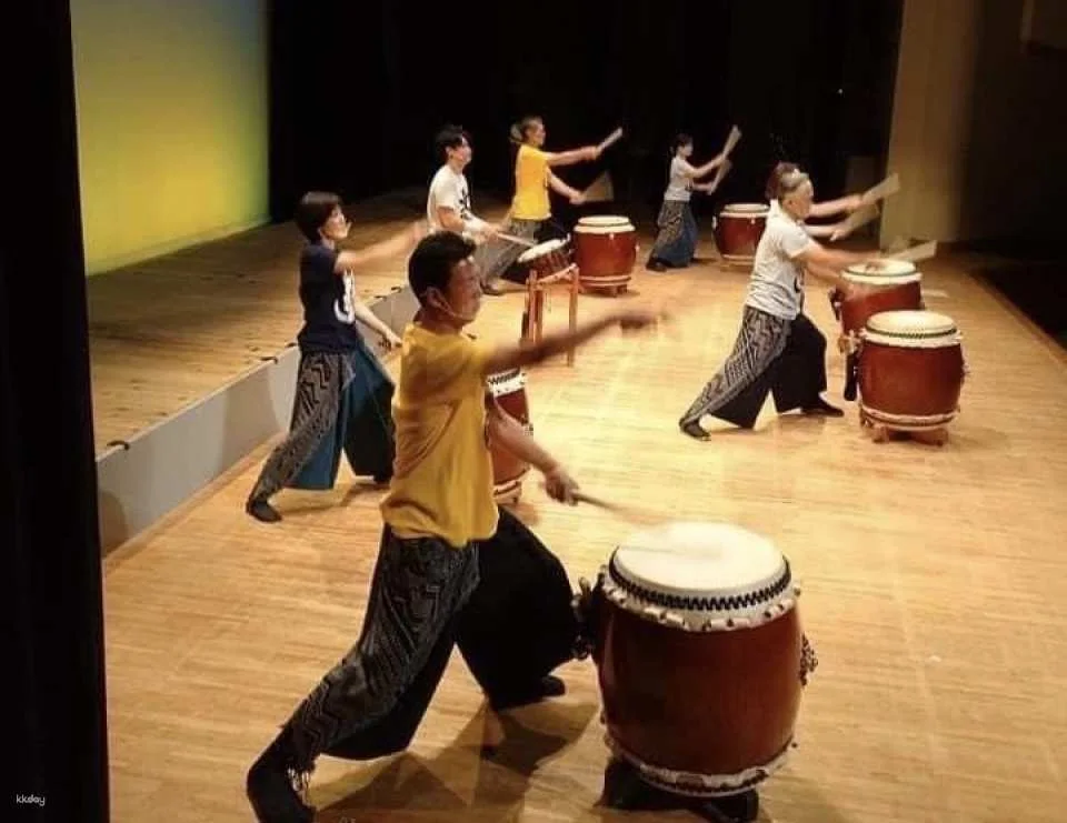 [Japanese Traditional Music Experience] Taiko Drumming (Liberte) - Introductory Taiko Drumming Course by Omura and Odawara