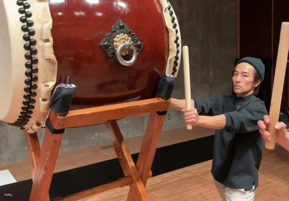 [Japanese Traditional Music Experience] Taiko Drumming (Liberte) - Introductory Taiko Drumming Course by Omura and Odawara