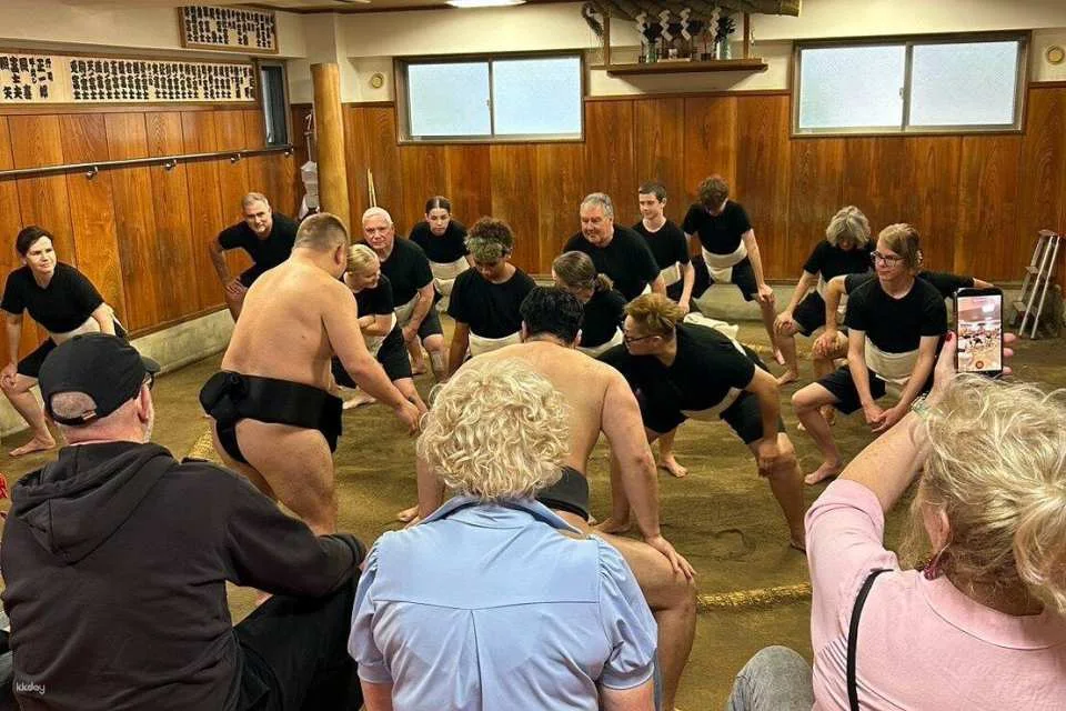 [Tokyo Sumo Experience] Real Dohyo Training at Asahi Fuji Sumo Dojo & Sumo Hot Pot Set