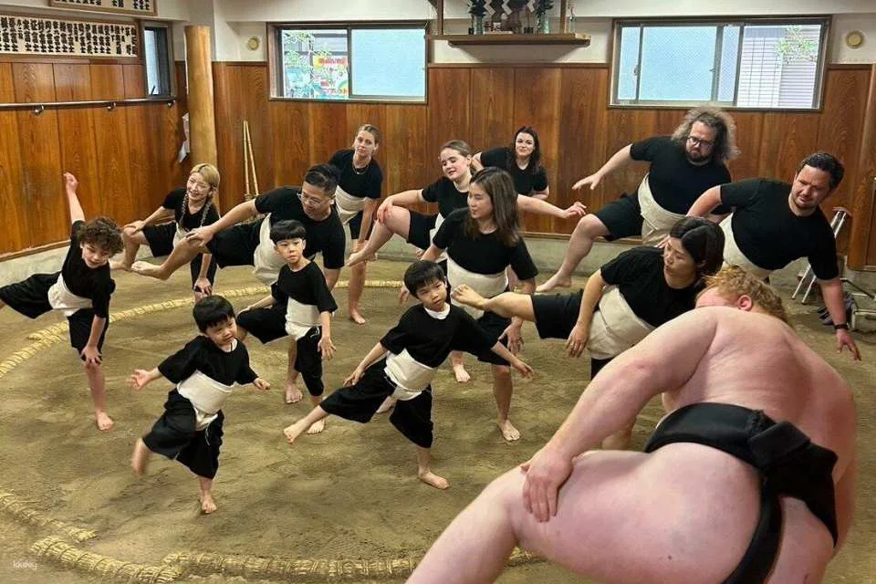 [Tokyo Sumo Experience] Real Dohyo Training at Asahi Fuji Sumo Dojo & Sumo Hot Pot Set