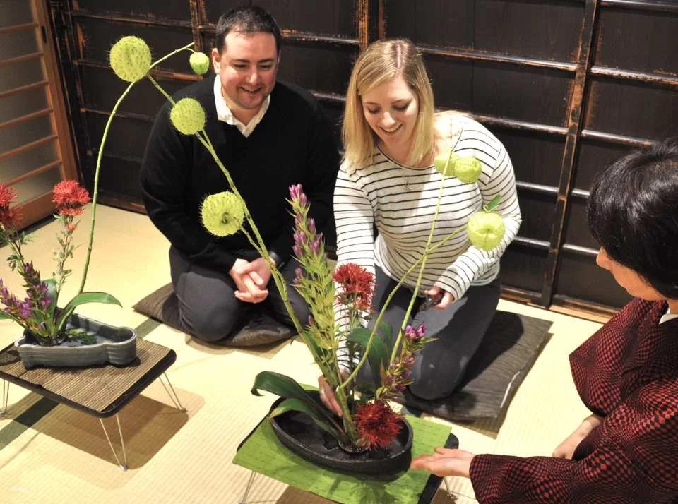 Kyoto Ami Kyoto Japanese Culture Experience: Ikebana (Flower Arrangement) Experience