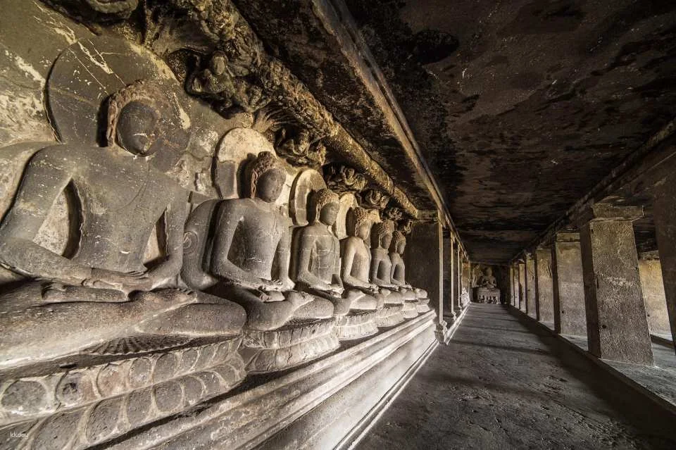 Ajanta, Ellora & Lonar Crater Exploration Tour in 3 Days from Aurangabad.
