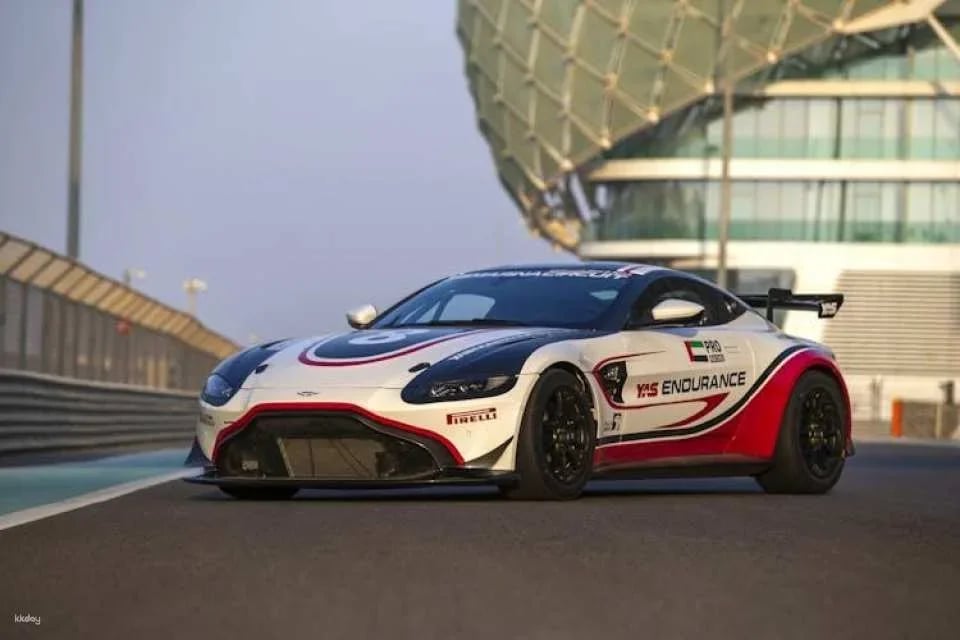 Aston Martin GT4 passenger experience