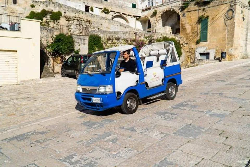 Panoramic tour of Matera city center by tuk tuk