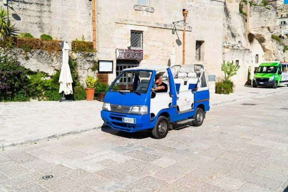 Panoramic tour of Matera city center by tuk tuk