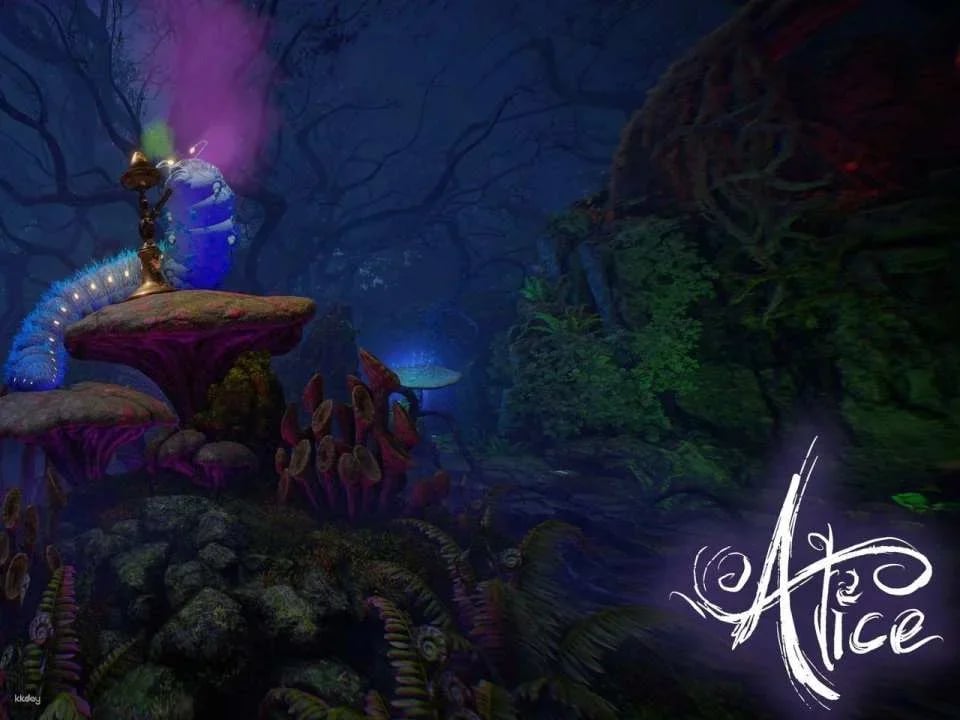 "Alice in Wonderland" virtual reality game in Lucerne