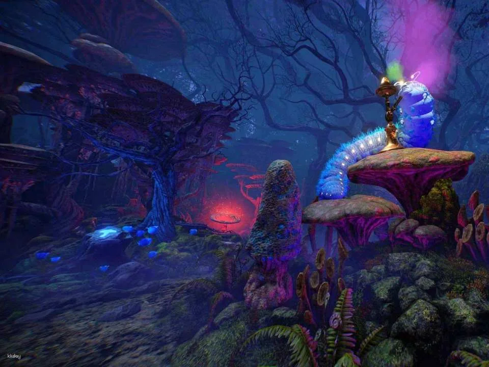 "Alice in Wonderland" virtual reality game in Lucerne