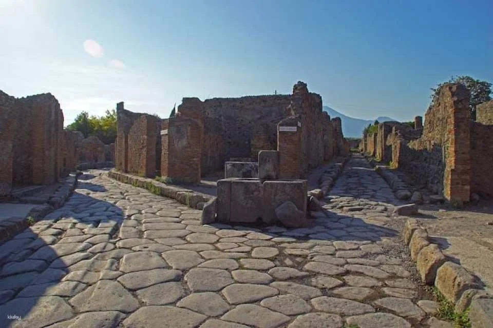 Pompeii tour from Naples with historic city stroll