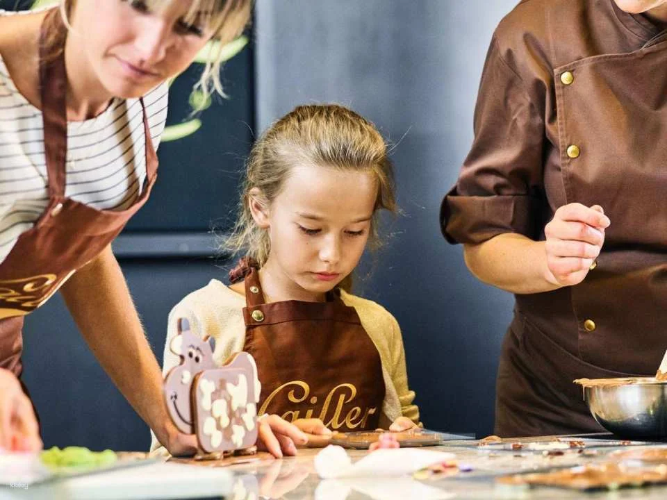"Chocolate-making pleasure for everyone" Workshop Maison Cailler