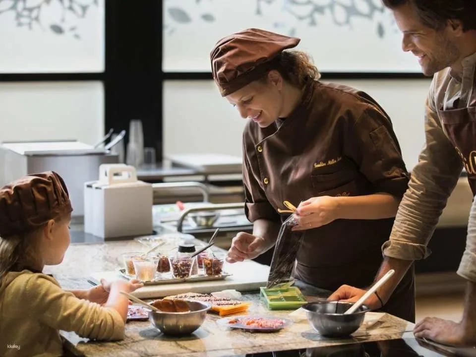 "Chocolate-making pleasure for everyone" Workshop Maison Cailler