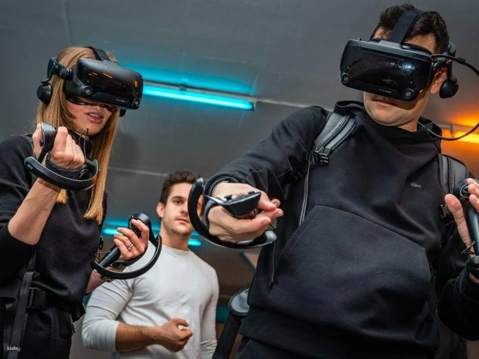 "Cyber Punk" virtual reality game in Zurich
