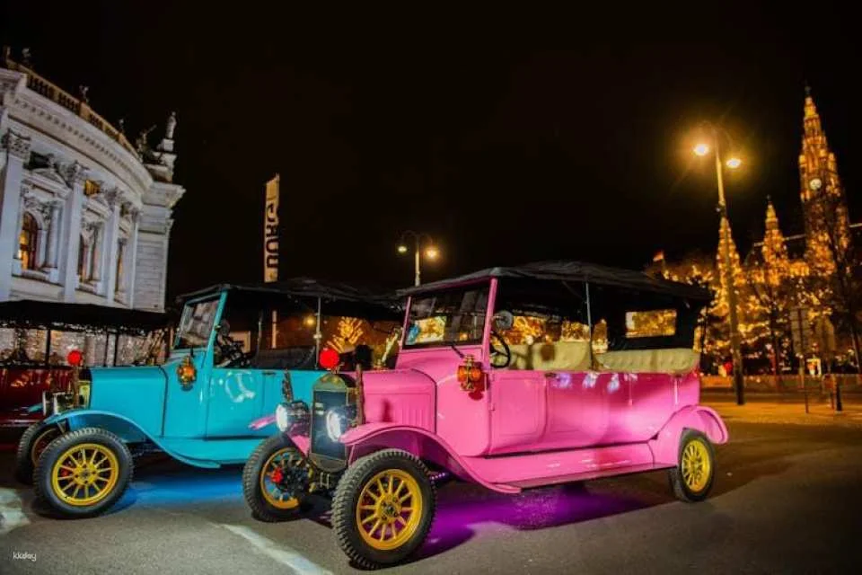 Private panoramic tour of Vienna in a vintage electric vehicle
