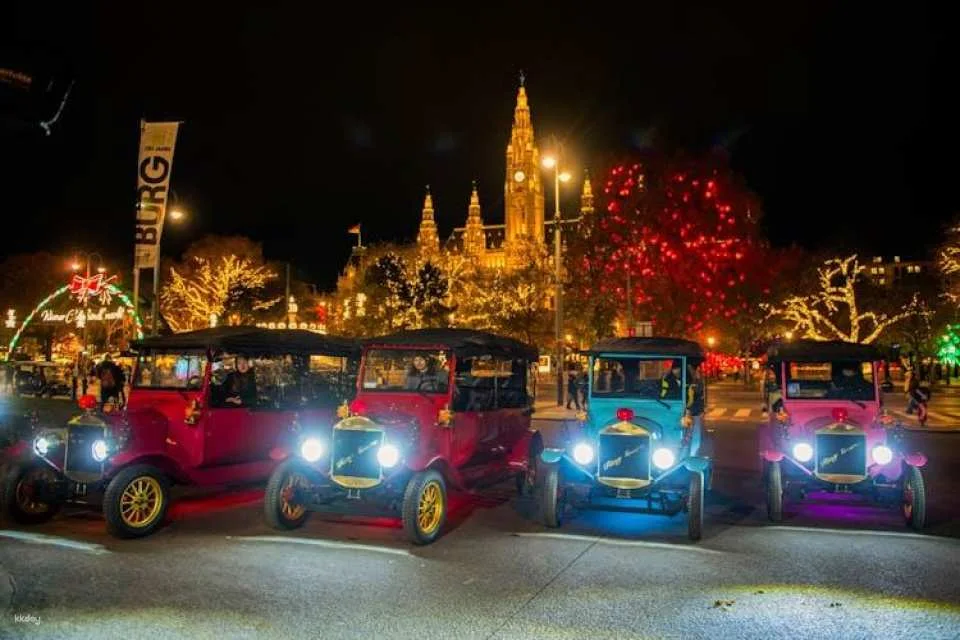 Private panoramic tour of Vienna in a vintage electric vehicle
