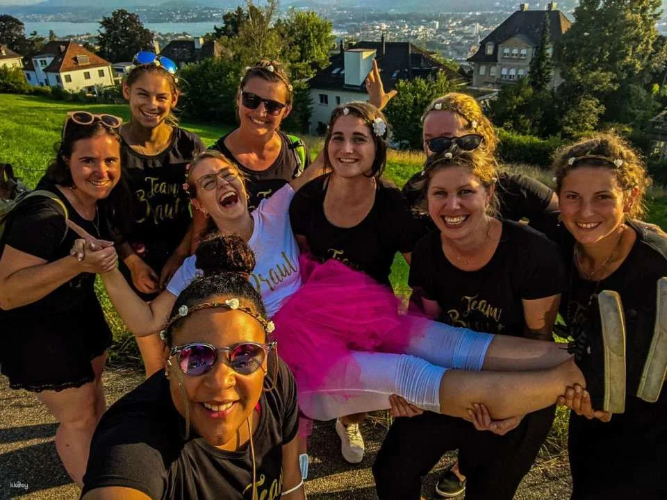 Polterchallenge "Hangover - Girls Edition" around Lucerne
