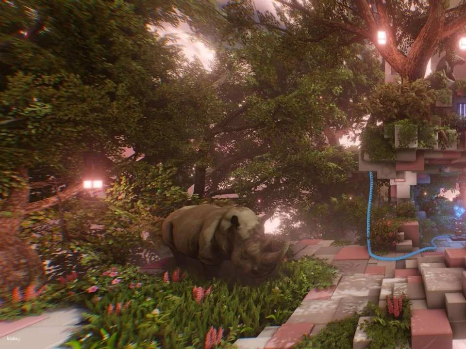 "Jungle Quest" virtual reality game in Zurich