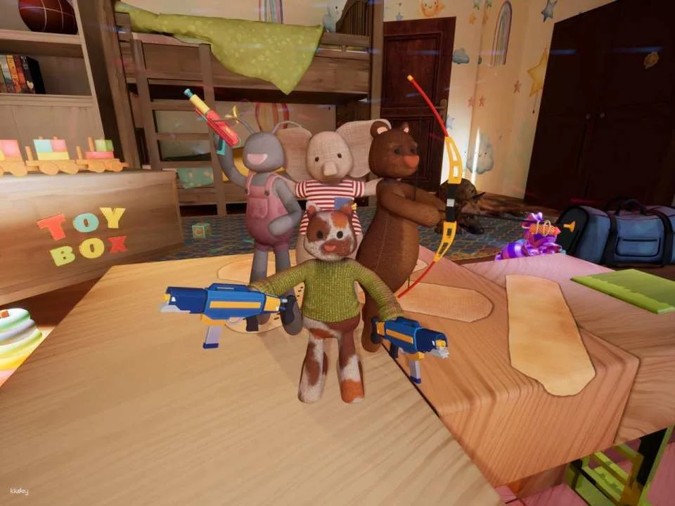 "Plush Rush" virtual reality game in Lucerne
