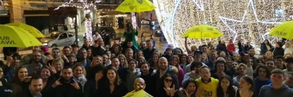 New Year's Eve pub crawl in Lisbon