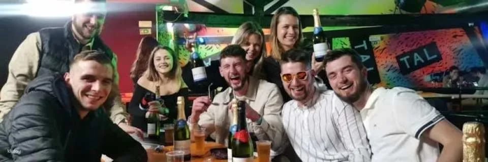 New Year's Eve pub crawl in Lisbon
