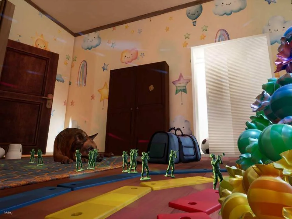 "Plush Rush" virtual reality game in Zurich