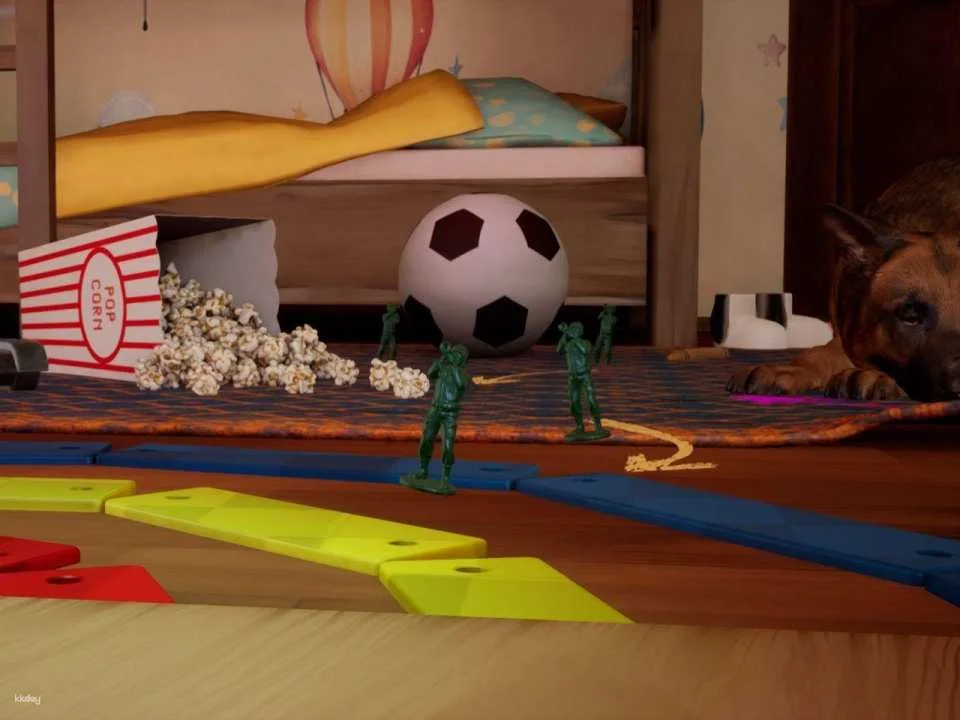 "Plush Rush" virtual reality game in Zurich