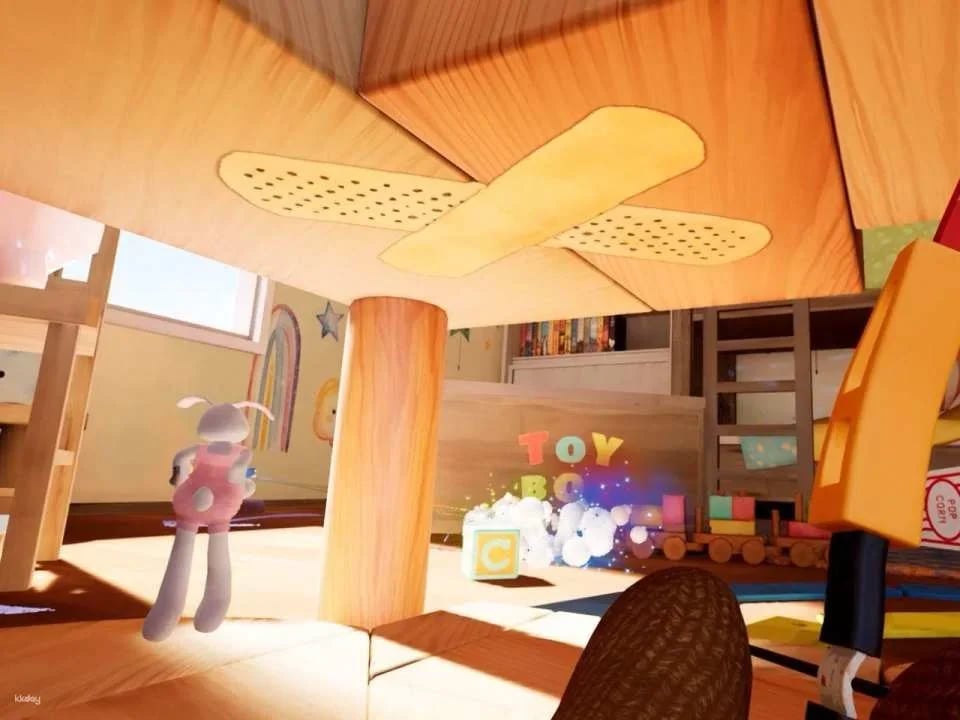 "Plush Rush" virtual reality game in Zurich