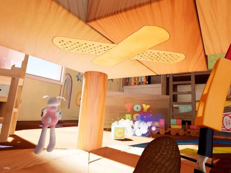 "Plush Rush" virtual reality game in Zurich