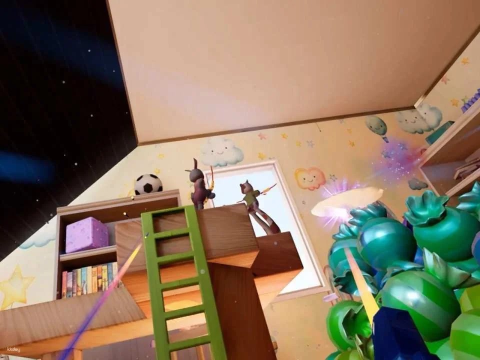 "Plush Rush" virtual reality game in Zurich