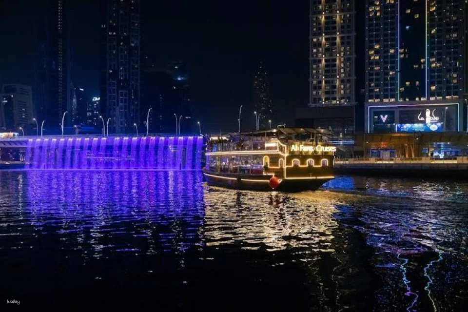 Luxury Dubai canal cruise and La Perle Silver Pass Combo